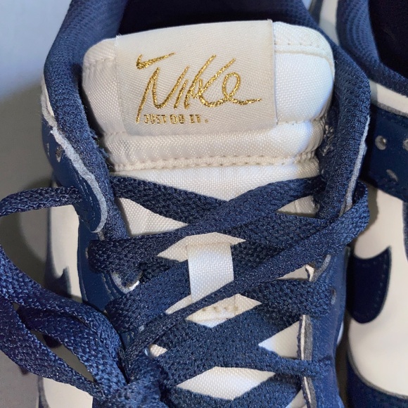 NIKE Dark Blue Dunk Low Next Nature Style FZ6770-001 Women's 8 - Picture 8 of 15